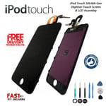 NEW iPod Touch 5th 6th 7th Gen Retina LCD Digitiser Touch Screen Repair - BLACK