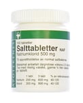 Salttabletter NAF 500 mg 100 stk