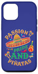 Coque pour iPhone 12/12 Pro Passion, fierté et pinatas San Antonio Parade