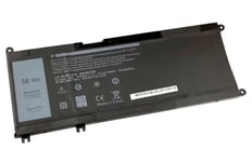 TRX-akku DELL/ 15.2V/ 56 Wh/ Li-Pol/pro Inspiron 7353,7577,7588,7773,7778,7779,7786, Latitude 3380,3480,3490,3580,3580