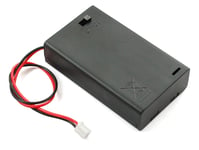 Batterihållare 3x AAA box brytare JST-PH-kontakt