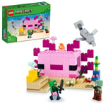 LEGO Minecraft The Axolotl House Set 21247 New & Sealed FREE POST