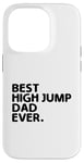 Coque pour iPhone 14 Pro Best High Jump Dad Ever High Jumping Track And Field Athlète