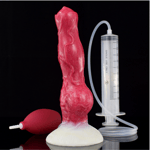 Squirting Ejaculating Dildo Alien Sex Toy  Premium Silicone 7.5 Inches