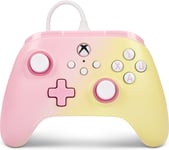 PowerA Advantage Wired Controller kablet spilcontroller, Pink Lemonade, Xbox / PC