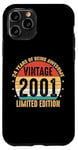 iPhone 11 Pro 24 Year Old Gifts Vintage 2001 Limited Edition 24th Birthday Case