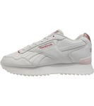 Reebok Femme Glide Ripple Clip Basket, White/Possibly Pink F23-R/Porcelain Pink, 42 EU