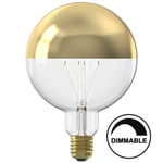 Dimbar Toppförspeglad Glob Ø125 Guld LED 4,0W 200lm E27