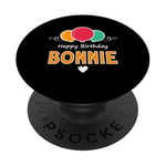 Joyeux anniversaire en disant Bonnie PopSockets PopGrip Adhésif