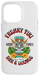 iPhone 14 Pro Max Tiki Bar and Lounge Retro Vintage Hawaiian Tiki Torch Hawaii Case