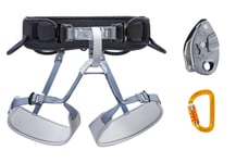 Petzl Petzl Kit Corax Grigri Sm’D Dark Gray 1, Dark Gray