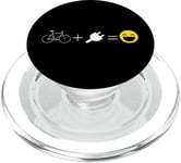 EBike Equation E Bike Electric Bicycle Pedelec Cyclist PopSockets PopGrip for MagSafe