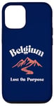 iPhone 12/12 Pro Lost On Purpose Belgium Travel Vacation Belgium Case