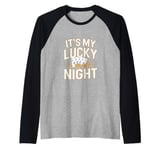 It's my Lucky Night - Casino Poker Raglan Baseball Tee