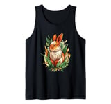 Nature Inspired Rabbit Graphic Cute Rabbit Tank Top