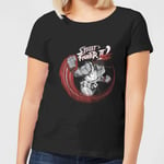 Street Fighter RYU Sketch Women's T-Shirt - Black - 3XL