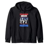 It's Always Sunny In Philadelphia Retro American Poster Zip Hoodie