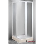 Cabine de douche d'angle Forte - Diverses dimensions > 75x75 cm