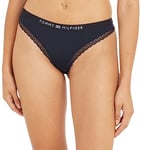 Tommy Hilfiger String Femme Tanga, Bleu (Desert Sky), XL