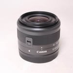 Canon Used EF-M 15-45mm f/3.5-6.3 IS STM Zoom Lens Graphite