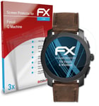 atFoliX 3x Screen Protection Film for Fossil Q Machine Screen Protector clear