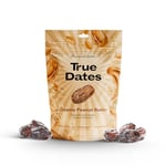 True Dates - CREAMY PEANUT BUTTER | naturally flavoured sweet dates | No added sugar, Vegan, Palm Oil Free | 100 g