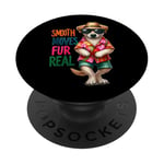 Smooth And Moves Fur Real Funny Dog Style PopSockets Adhesive PopGrip