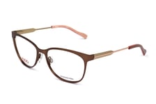 Lunettes de Vue Hugo HG 0233 4IN MATTE BROWN 54/16/140 Femme