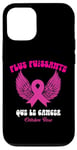 Coque pour iPhone 15 Pro Octobre Rose 2024 Ruban Prevention Cancer Du Sein Hopital