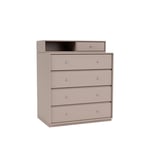 Montana - Keep Chest Of Drawers, Plinth H3 cm - Mushroom - Kommoder - designer_peter_j_lassen - Beige - Tre