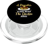 A Pancakes a day keep the doctor away - Kids Pancakes PopSockets PopGrip for MagSafe