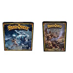 Avalon Hill HeroQuest The Frozen Horror Quest Pack & Hasbro Gaming HeroQuest Kellar's Keep Expansion, Ages 14 and Up 2-5 Players, Requires HeroQuest Game System to Play