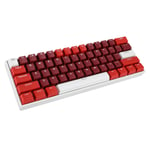 61 Key Mechanical Keyboard 60 Percent Blue Switch RGB Backlit Hot Swappable Ergo