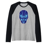 Mortal Kombat 9 Sub-Zero Face Icon Raglan Baseball Tee