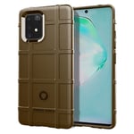 Rugged Shield Samsung Galaxy S10 Lite skal - Brun