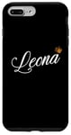 Coque pour iPhone 7 Plus/8 Plus Leona Custom Name - Leona for Women Kids Toddlers