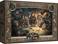 Cool Mini or Not - A Song of Ice and Fire Free Folk Heroes I - Miniature Game