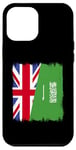 iPhone 12 Pro Max UK Saudi Arabia Flag United Kingdom Saudi Roots Case