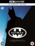 - Batman (1989-1997) The Motion Picture Anthology 4K Ultra HD