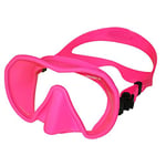 Masque de plongée apnée et Snorkeling Maxlux S Beuchat Bleu Fushia