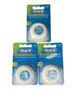 Oral-B Essential Floss Cleans Where Toothbrushes Cannot Reach ( Pack Of 3 )