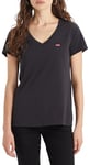 Levi's Perfect V-Neck T-Shirt Femme, Caviar, L