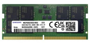 32 GB DDR5-4800 SODIMM Samsung CL40, bulk