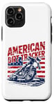 Coque pour iPhone 11 Pro Flat Track American Dirt Tracker Racer Design