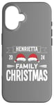 iPhone 16 Celebrating 2024 Family Christmas - Henrietta Christmas Case