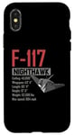 iPhone X/XS American Aircraft Stealth Bomber F117 Nighthawk Case