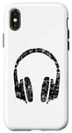 iPhone X/XS Headphones (Vintage Black) DJ Case