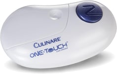 Culinare C50600 One Touch Electronic Tin Opener, White, Plastic/Stainless Steel