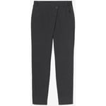 Pantalon enfant Le Temps des Cerises  Pantalon rockogi noir chiné à fermeture asymétrique