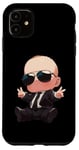 iPhone 11 Baby Birthday Party Gift Boy Girl Toddler Like A Boss Kids Case